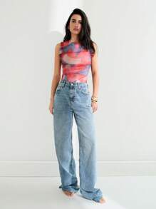 Maija 2025 Spring/Summer New Style Casual Fashionable Comfortable Women Bodysuit - Red - View 1