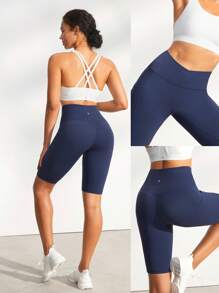 GLOWMODE 10" FeatherFit™ Cyclist Anti-Slip Bike Shorts Low Impact Running Gym Workout Summer