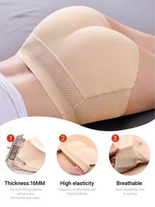 2件套提臀塑身高腰三角内裤