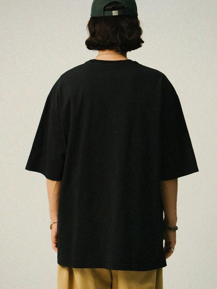 Men's T-Shirt With Letter Print, Minimalist And Fashionable, Suitable For Summer,Graphic Tees