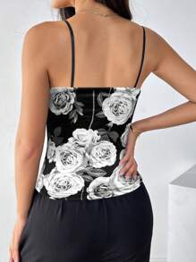 Chiquease Leopard Print Sexy Date Party Valentine's Day Nightclub Bar Spaghetti Straps Tube Top Bottom Double Layer Lining Thickened Autumn And Winter Regular Camisole Top Inner Wear Tank Top