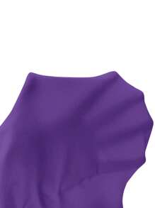 Firerie Slim Fit Twist Back Short Sleeve T-Shirt, Minimalist & Fashionable, Suitable For Summer