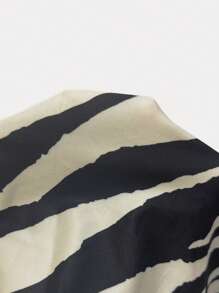 Zolique Bộ 2 chiếc áo len dệt kim crop top & váy in hình động vật thời trang dành cho nữ - Nhiều màu - Xem 7