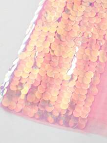 SHEIN Young Girl Luxurious Elegant Vintage Sequined Mesh Cloak Cape Dress, Princess Costume Suitable For Party, Birthday, Photo Shoot, Festival Celebration, Outdoor Activities, All Season