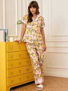 Chillnights Women Minimalist Sleepwear & Pajama Set, Summer Holiday Season