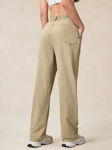 OutZeal Pantalones casuales de unicolor para mujer, OutZeal para senderismo