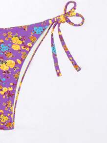 SHEIN Swim Willekeurige afdruk strand zwembad zwembroek zomeroutfits voor vrouwen