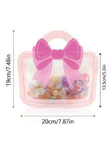 12pcs7.87X7.48X5.3inche Pink, Blue, Red Bowknot Shape Party Favor Tote Gift Bags,Jewelry Packaging Bag,Treats Bag For Birthday Party&Candy/Biscuits Storage,For Wedding Favors Valentine's Day, Easter,Party Favors , Graduation Decorations,Wedding Items,Bridesmaid Gifts,Wedding Favors For Guests,Gifts, Shower Party Decorations,Bridal Shower,Party Supplies,Room Decor,Gift Box, Mother's Day,Christmas,Halloween Decor, Back To School, Boybackpack,.Storage Box,Fall Decor,Christmas Decorations - Multicolor - View 5