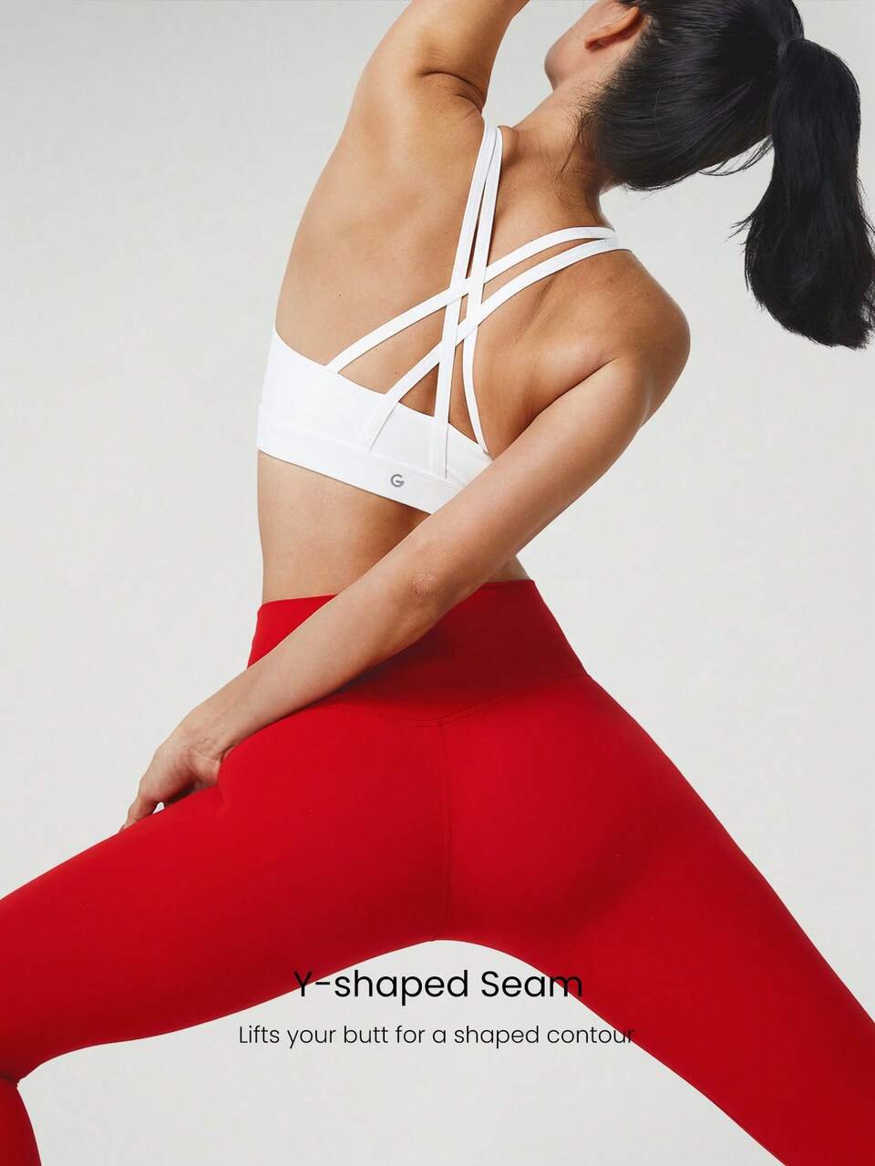 24" FeatherFit™ Crossover Waist Leggings