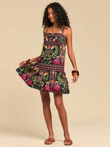 Travachic Vestido corto casual y minimalista de mujer, apropiado para el verano