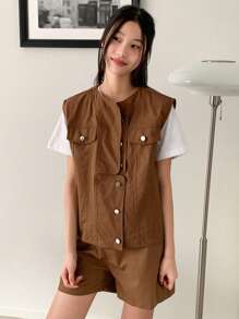 DAZY Tween Girl 2 Pieces Fall Outfit - Brown - View 4