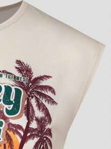 SHEIN Camiseta de manga corta con gráfico de coche retro para niñas, dulce y picante, campamento de verano