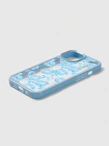 ROMWE Fairycore 1 个唇形图案手机壳，适用于 iPhone 11 12 13 14 15 Pro Max 16