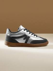 CUCCOO EASI Women's Retro Versatile Sports Shoes, Platform Thick Bottom Casual Fashion Sneakers, White