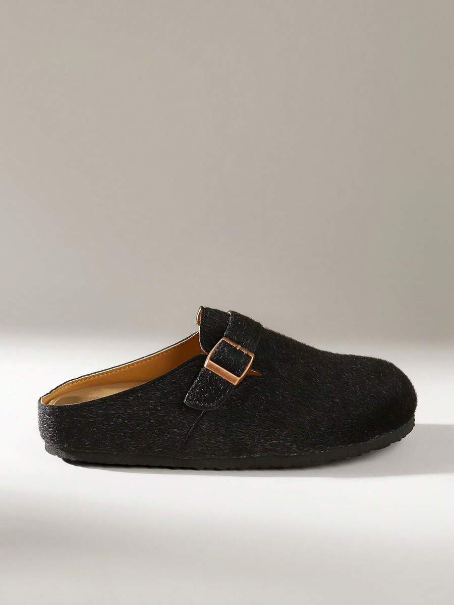 Solecia Women's Casual Versatile Simple Flat Loafers - Black - View 1