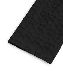 SHEIN Unity Plus Size Women's Double-Breasted Puff Sleeve Elegant Blazer Graduation,Back To School,Teacher Outfits For Women Fall Cloth For Women Autumn - Black - View 5