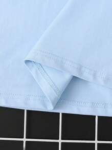 Manfinity Hypemode Men's Crew Neck Short Sleeve T-Shirt, Minimalist & Fashion, Suitable For Summer
