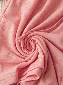 Chiquease Conjunto de ropa de estar por casa informal para mujer - Shorts con cordón y camisa con capucha de manga corta, primavera/verano