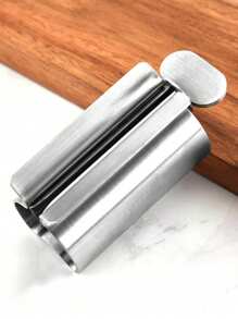 Cirelle 1件304不锈钢牙膏挤压器，手动牙膏刮刀，家用懒人挤压器，药膏挤压器，浴室工具家居浴室装饰夏季 - 彩色 - 查看 11