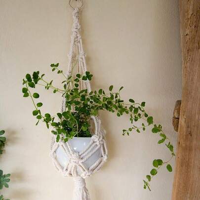 Cirelle Tapestry, Weaving, Nordic Tapestry, Basket Net, Bohemian Floral Net, Hanging Decoration, Shop Decoration