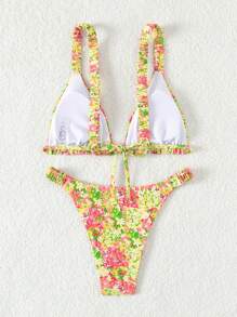 Swim Mod Women's 2 Pieces Swimwears, Summer Beach Outfits - Multicolor - View 2