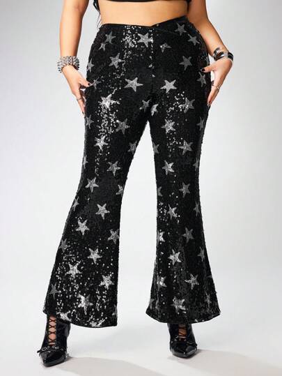 Grunge Punk Rave Outfits Festival Plus Size Pants