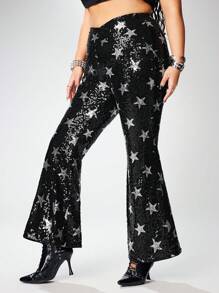 ROMWE Grunge Punk Rave Outfits 节日大码裤子