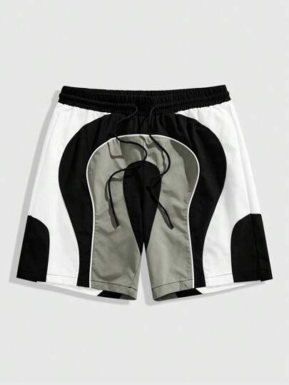 Street Life Men's Cargo Casual Simple Fashion Shorts, Suitable For Summer