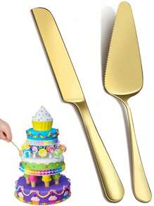 蛋糕刀抹刀套装酒店西餐厅蛋糕烘焙奶油刀抹刀 - 黑色 - 查看 10