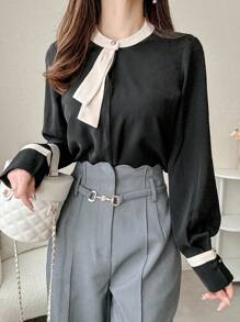 FRIFUL Women's Long Sleeve Shirt, Minimalist & Fashion, Suitable For Summer