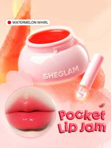 SHEGLAM Hydra Jelly Pocket Lip Jam-Watermelon Whirl Lip Combo Brand Beauty Makeup Face Paint Cosmetic For Women Girls Perfect For Winter Spring Ideal For Y2K Fancy Fashion Suitable For Birthday Gift Party Ready Best Color - Watermelon Whirl - View 1