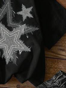 SHEIN Leap Crew Tween Girls' Casual Simple Short Sleeve Round Neck T-Shirt, Suitable For Summer - White - View 5