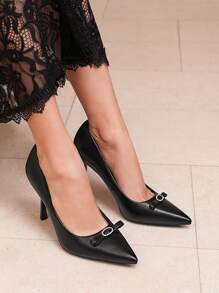 CUCCOO CHICEST Elegante pumps met hoge hak en puntige neus voor dames, effen kleur