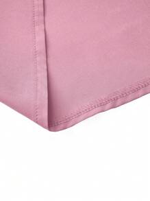 SHEIN Clasi Falda elegante de talle alto para mujer, primavera/verano - Rosa - Ver 5