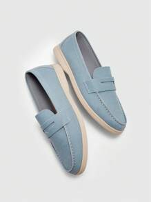 CUCCOO BIZCHIC 女士拼布流苏时尚休闲日常穿着平底便鞋春假复活节春夏新款鞋度假女士婚礼鞋复活节轻松 - 淺藍色 - 查看 8