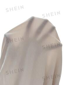 SHEIN BAE 素色露背背心連體衣