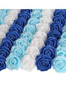 10/15/20/25/30pcs/Set Pink Artificial Flower, Simple PS Foam Decorative Flower For Home Decoration, Valentine Day, Gift - Multicolor - View 3