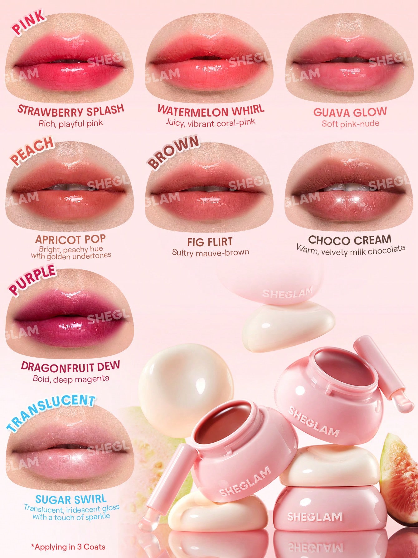 Hydra Jelly Pocket Lip Jam-Sugar Swirl 6