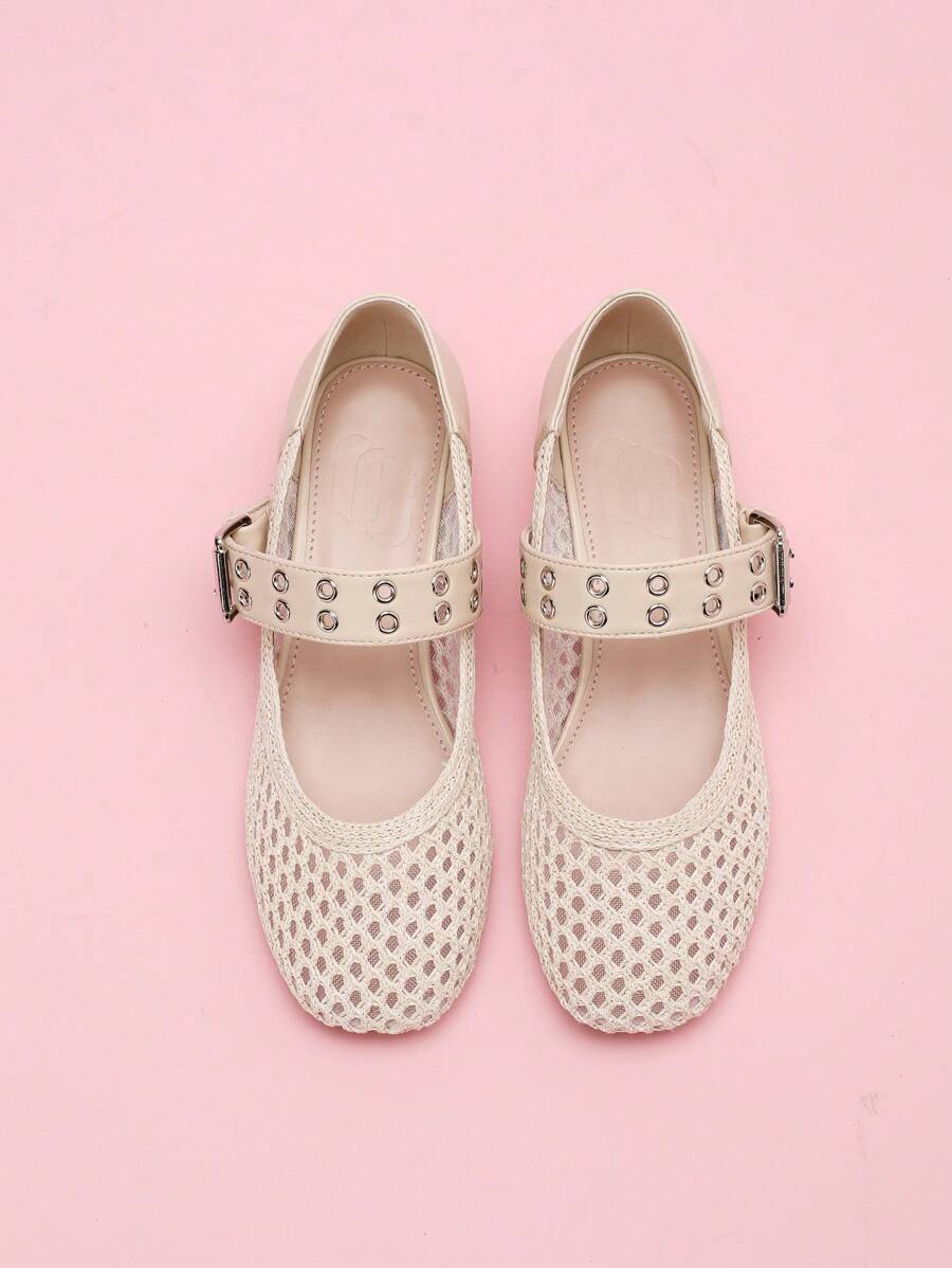 CUCCOO DOLLMOD Women's Square Toe Low Heels Commuter Dress Shoes