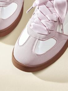 CUCCOO EASI 女士黑色复古德式训练休闲运动鞋 - 粉色 - 查看 7