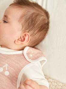 Cozy Pixies 1pc Oeko-Tex Certified Infant Cherry Jacquard Multi-Layer Soft & Comfortable Sleeping Bag, Spring/Summer - Multicolor - View 10