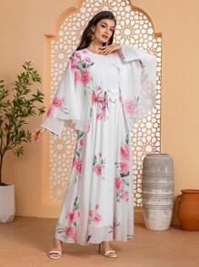 SHEIN Chiffon Dress, Casual & Fashionable For Everyday Wear - White - View 6