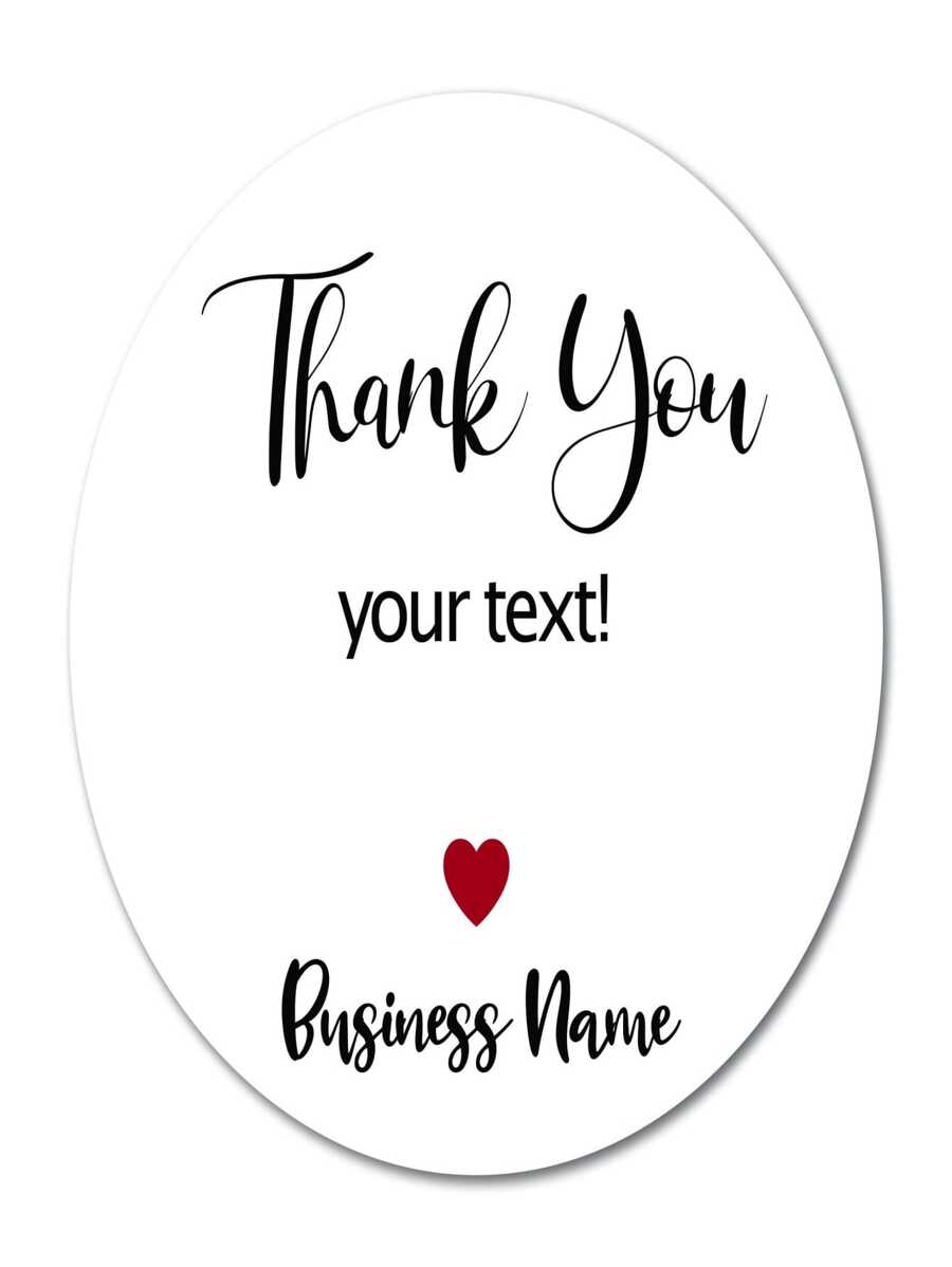 Personalized Thank You Stickers - Set Of 324 Custom Thank You For Your Order Stickers, Self Adhesive Flat Sheet 1.5 Inch Round Labels For Small Business Packaging - Multicolor - View 1