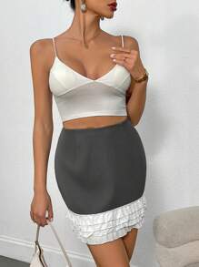 Chiquease Women Simple & Fashion Skirt, Suitable For Summer