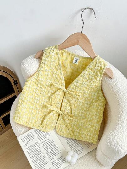 SHEIN 青少年女孩舒适休闲日常百搭无袖背心