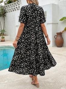 SHEIN Maternity Comfortable Versatile Simple Stylish Dress, Suitable For Summer