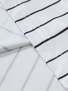 Manfinity Streetrush Maglietta oversize da uomo con grafica, stile sportivo, larga e morbida, abbigliamento da baseball per uomo