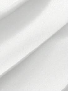 SHEIN Explorewe Tween Girls Skirts Fashion Solid Color Pleated Mini Skirt,Black Skirt,Short Skirt, Versatile Design, For Winter/Fall /Summer - White - View 6