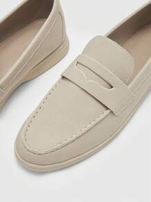 CUCCOO BIZCHIC 女士尖头休闲平底鞋，百搭日常穿着，适合春季、春假、复活节、春夏、度假、婚礼等场合，轻松应对复活节和圣诞节等节日。 - 米色 - 查看 7