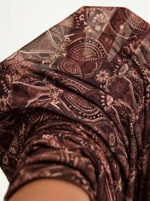 Opulessa Gestricktes Mesh-Muster-Scoop-Neck-Rückenfreies Trägertop für Frauen